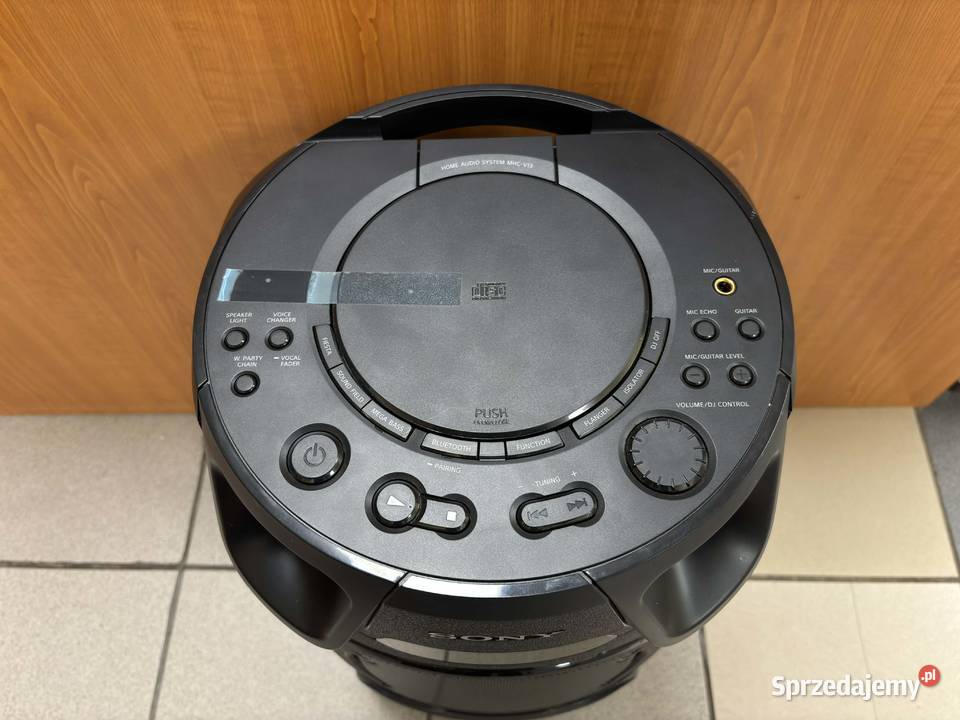System Audio Sony MHCV13 Czarny 150 W Komplet Elbląg sprzedam