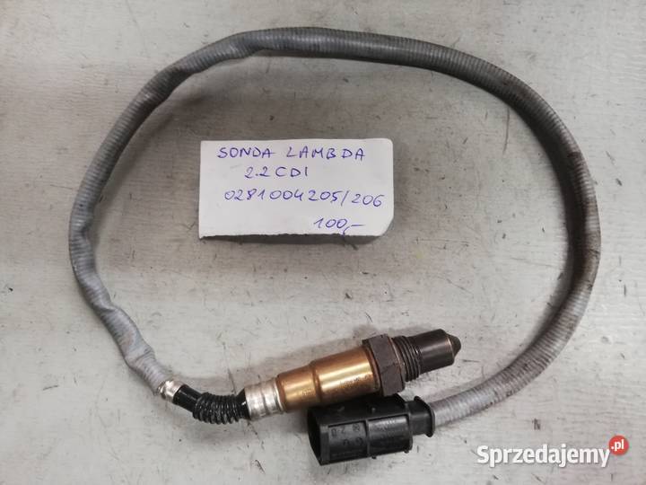 Sonda Lambda Mercedes 22 CDI 0281004205206 Silniki i osprzęt Suchedniów