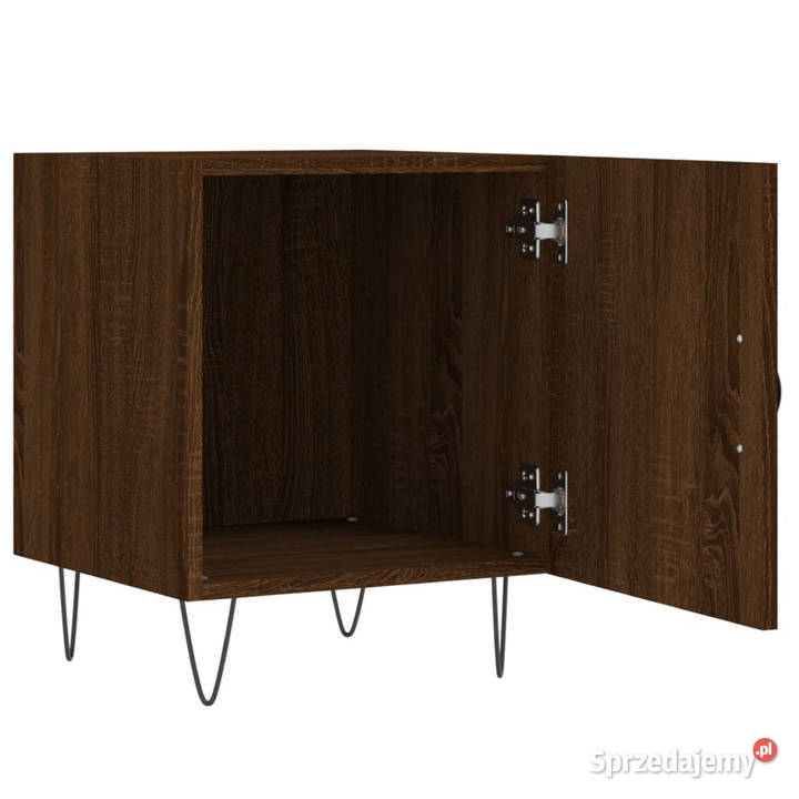 Szafki nocne 2 brązowy dąb 40x40x50 WM827563 mazowieckie Warszawa
