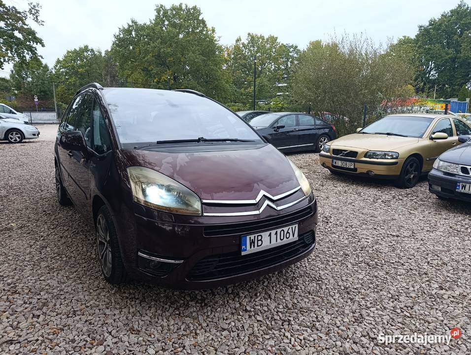 Citroen C4 Grand Picasso 20 HDI 2008 r 136 mazowieckie Warszawa sprzedam