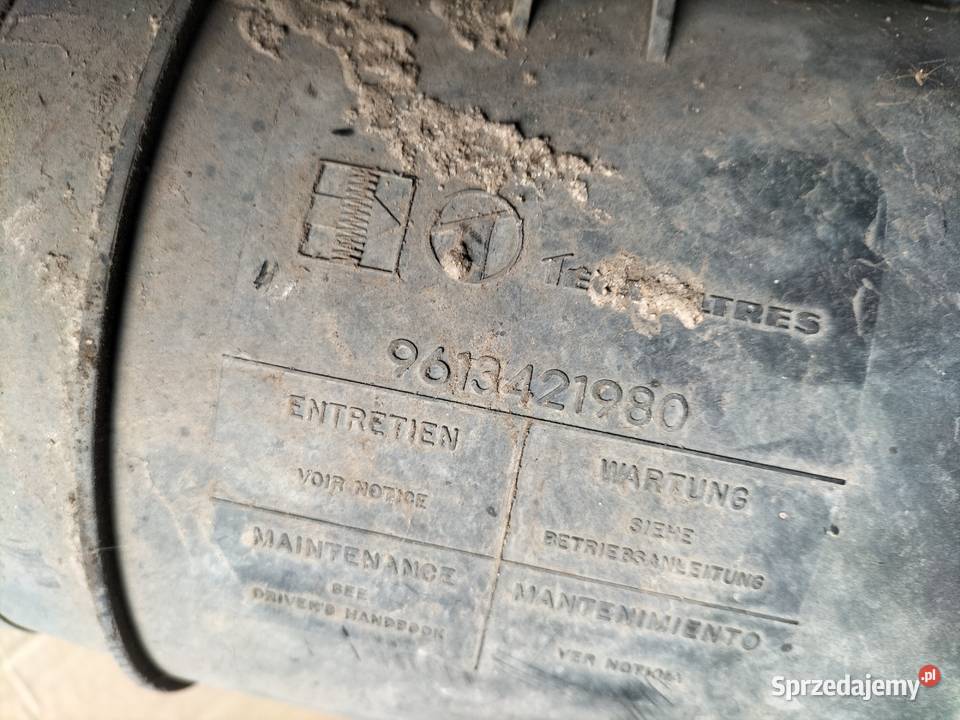 PEUGEOT 106 FILTR OBUDOWA FILTRA POWIETRZA DOLOT osobowe Panele sterowania, przełączniki Kamień-Kolonia