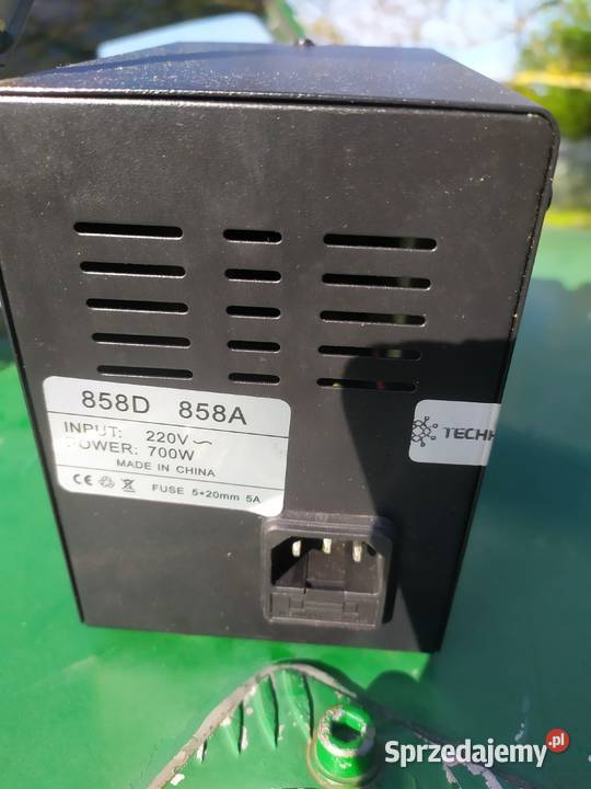 Stacja na gorące powietrze Techrebal 858D mazowieckie Stare Faszczyce