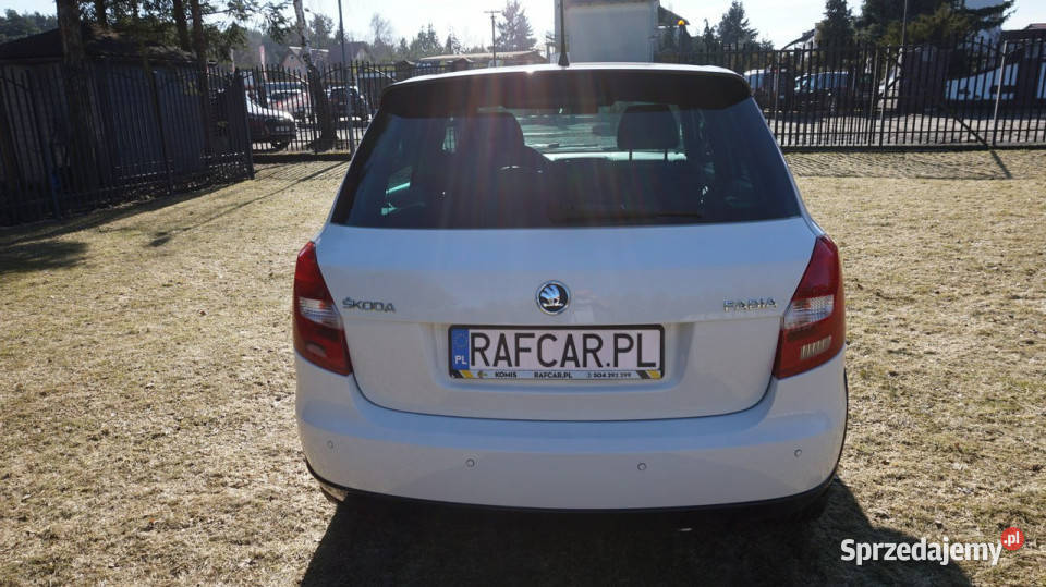 koda Fabia z Niemiec Gwarancja III 2014 biały
