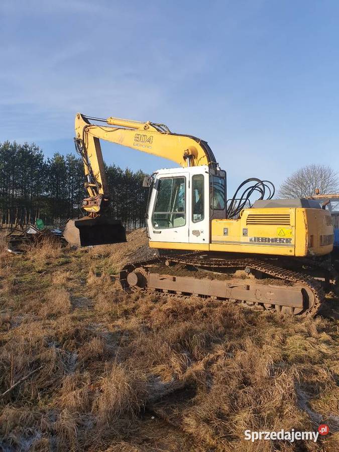 Liebherr R904 HDSL Koparki pomorskie Kościerzyna