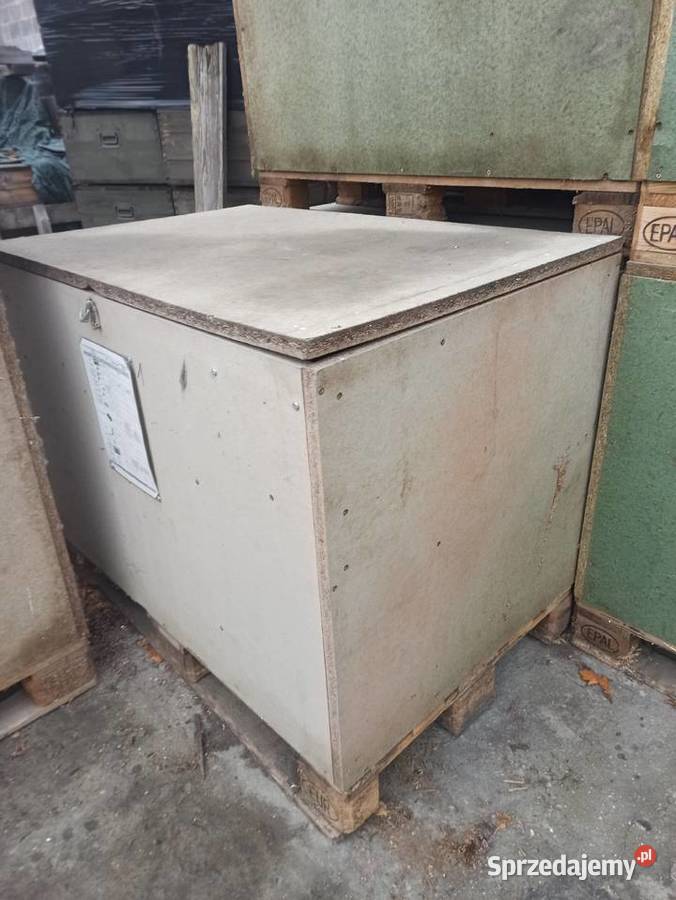 Skrzyniopaleta transportowa 120 x 80 x 97 Magazynowanie