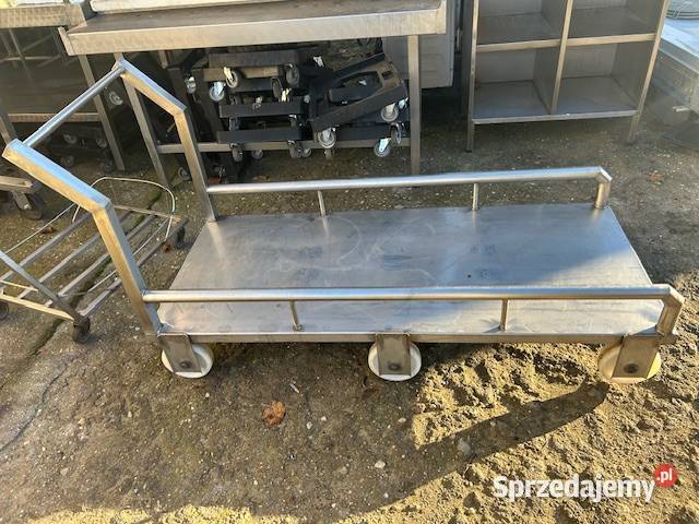 Wózek platformowy transportowy ze stali Głogówko