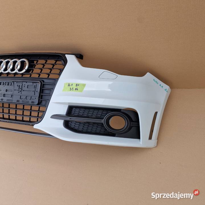 AUDI A1 8X SLINE ZDERZAK PRZÓD PRZEDNI 8X0807437 Bieleń