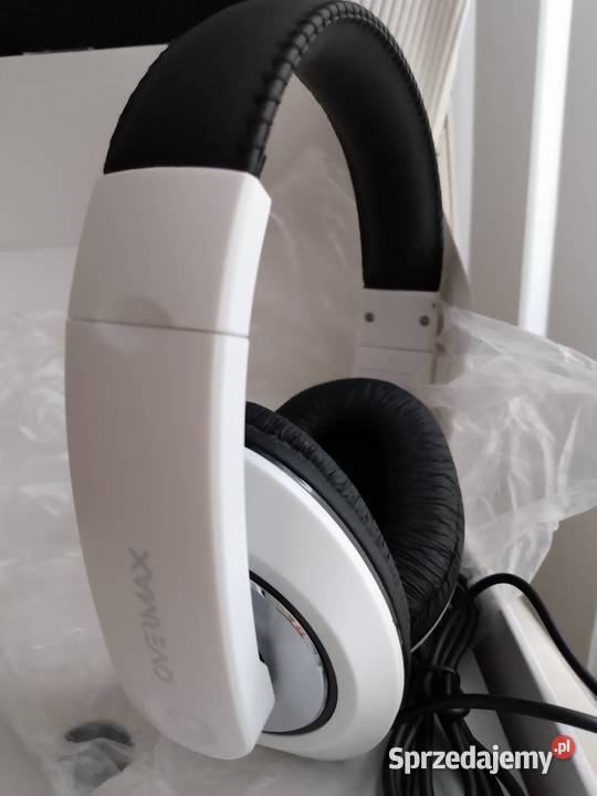 Nowe, przewodowe słuchawki nagłowne firmy Overmax