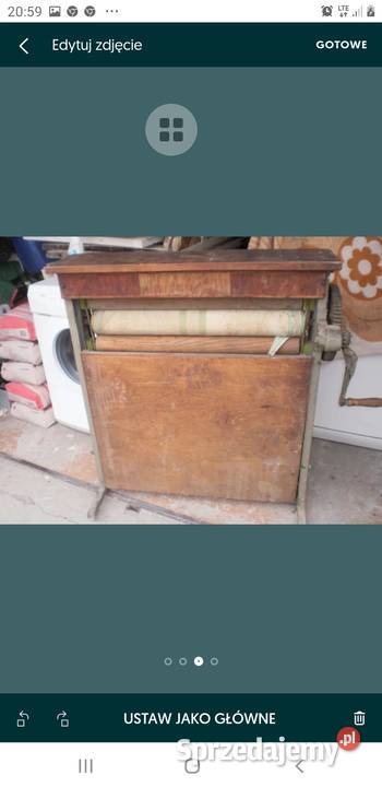 Magiel ręczny vintage Kórnik