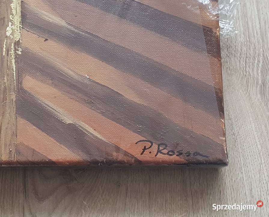 Paulina Rossa obraz olej na płótnie 100 x 80 Malarstwo sprzedam