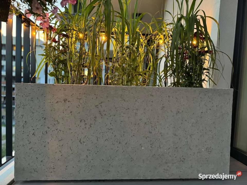 Donice ogrodowe termo Beton architektoniczny mazowieckie Warszawa sprzedam