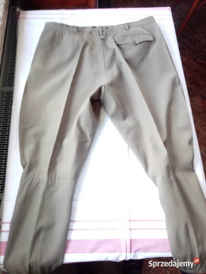 bryczesy spodnie oficerskie wojskowe KRWP wz 92 mazowieckie sprzedam