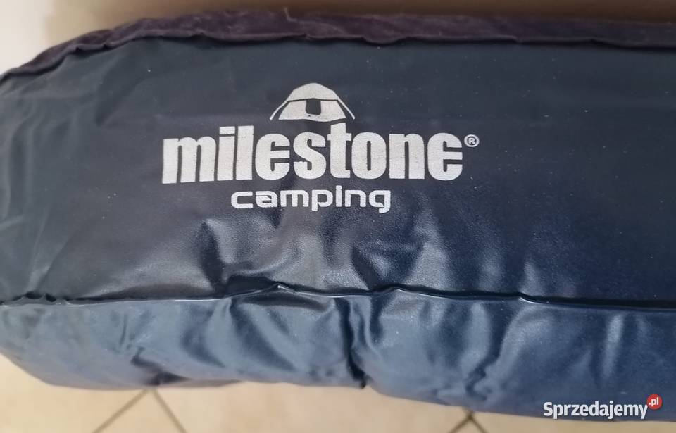 Flokowany materac Milestone Camping 191x73 Gaszowice sprzedam