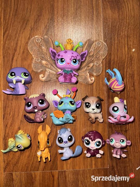 Zestaw figurek littlest pet shop LPS wróżki G3 Warszawa