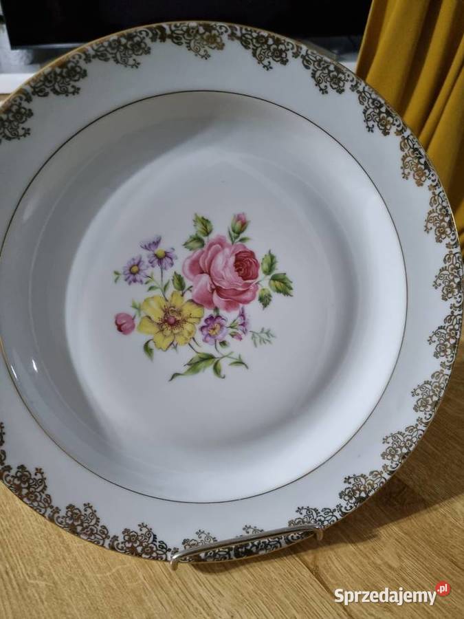 Talerz Porcelana Francuska Limoges Unikat Wola Podłężna