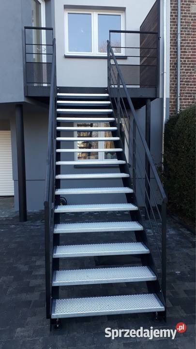 Schody zewnętrzne produkcja i montaż
