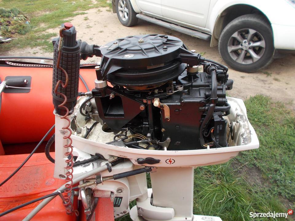 SILNIK SPALINOWY ZABURTOWY JOHNSON 30 2T Wrocław