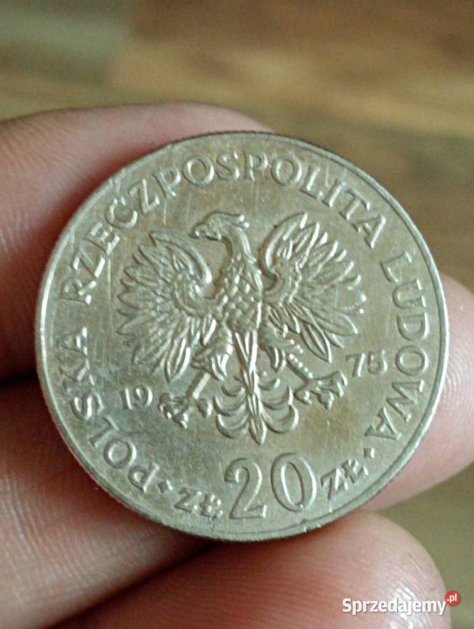 Sprzedam monete 20 zl 1975 bzm Chełm
