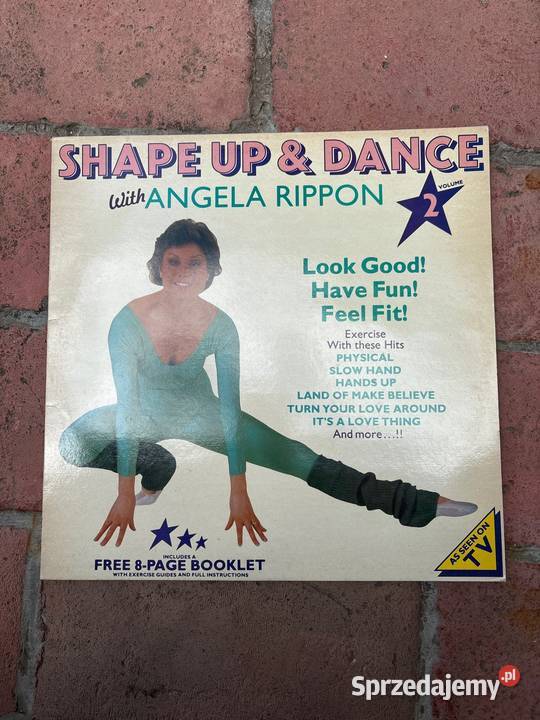 Angela Rippon Shape Up Dance Vol 2 LP UK Ex Płyty i kasety wielkopolskie Poznań