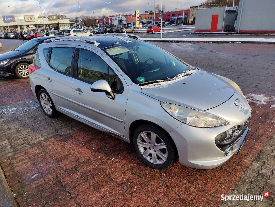 Peugeot 207 SW 16 HDi 90 2008 Klima Panorama ESP Wałbrzych