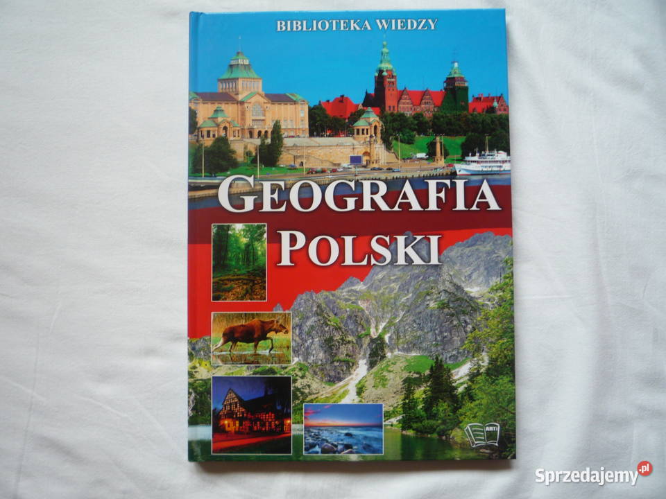 NOWA Książka Geografia Polski Biblioteka wiedzy Szczecin