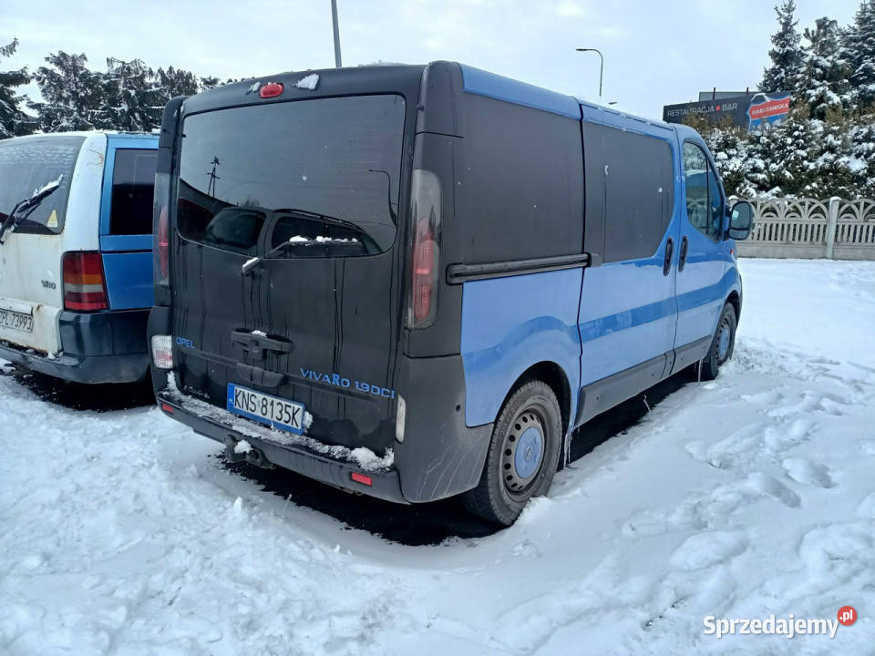 Opel Vivaro Opel Vivaro 19CDTI 101 03r małopolskie Tarnów