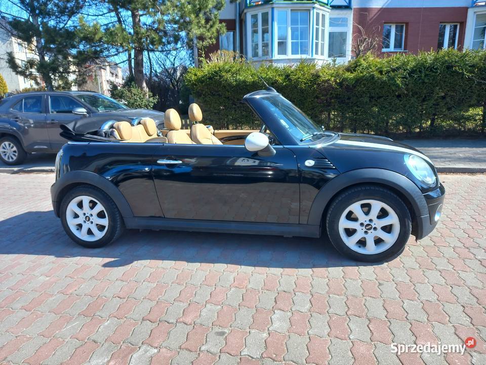 Mini Cooper cabrio 2009r 16 jasna skóra 146 pomorskie sprzedam