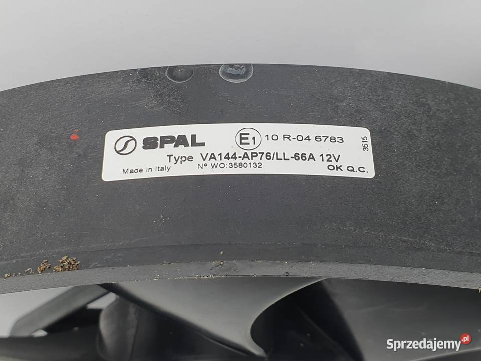 Wentylator Chlodnicy Wiatrak Spal Polaris Rzr łódzkie Łódź