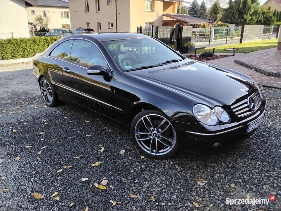 Mercedes Clk 209 wenzyna z gazem skórzana tapicerka Rzeszów