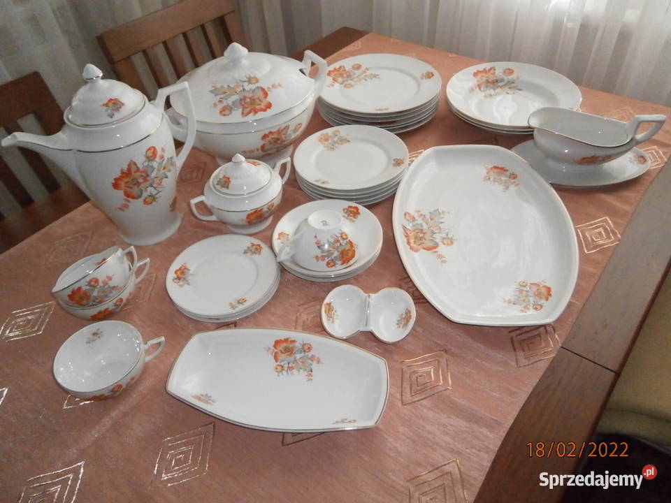 Serwis obiadowokawowy Giesche 1929 dolnośląskie