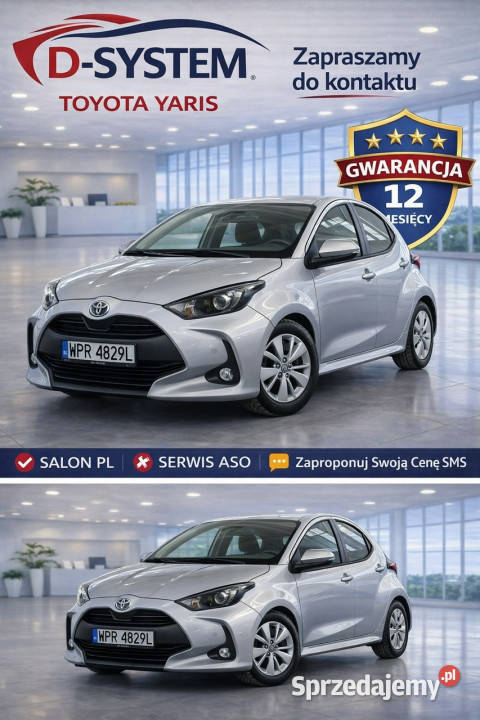 Toyota Yaris 2023 Yaris Salon Polska 1Właściciel Yaris Białystok