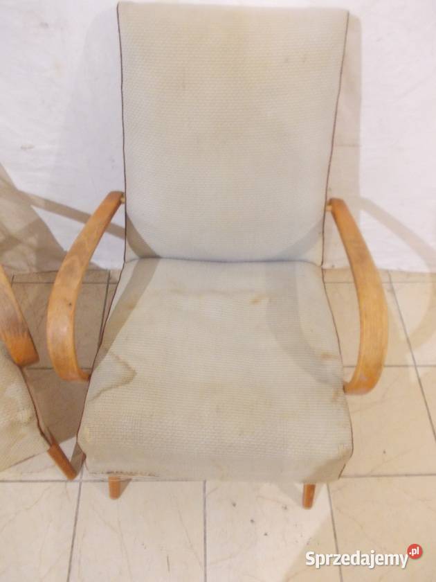 Stare fotele Czechosłowackie J Smidek model 53 Bielsko-Biała
