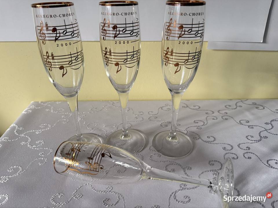 Kieliszki do szampana AllegroChorus Millennium Czerwionka-Leszczyny