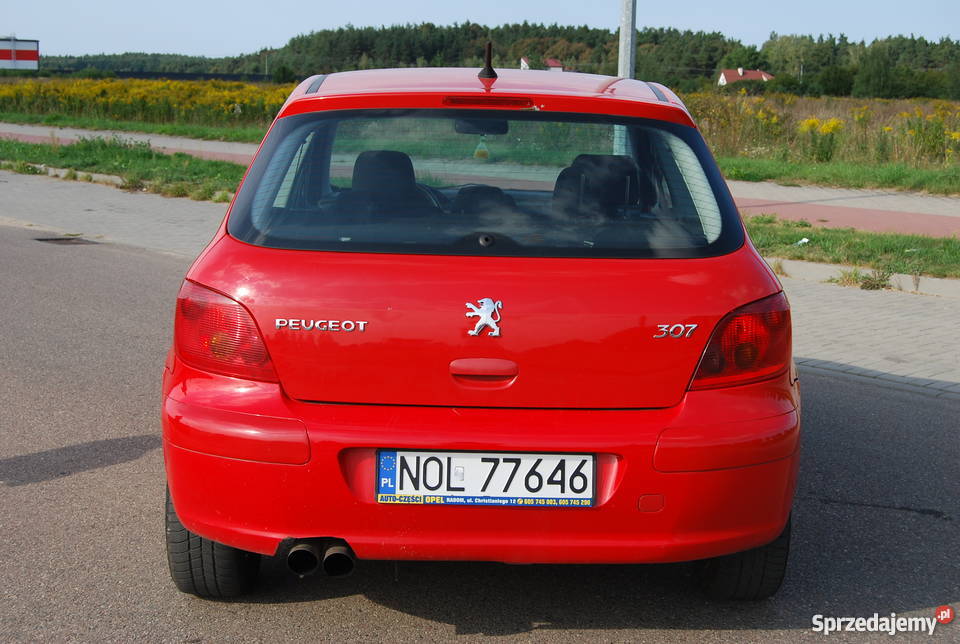 Peugeot 307 światła do jazdy dziennej Olsztynek