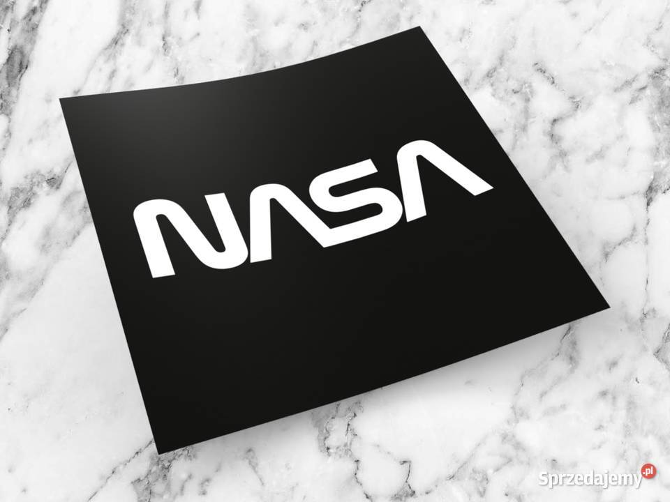 Naklejka NASA 8 x 8 spacex elon musk space 1 naklejki Akcesoria Choroszcz sprzedam