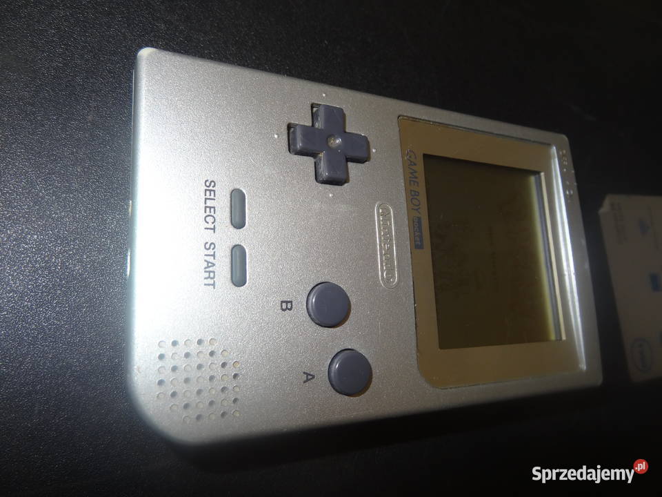 Konsola Nintendo Game Boy Pocket Silver MGB001 Poznań sprzedam