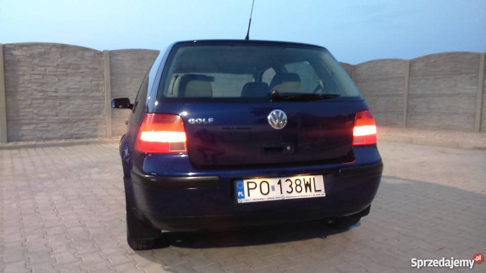 VW Golf 4 14 benzyna 2/3 wielkopolskie Poznań