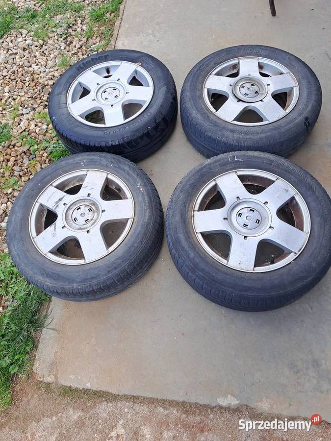 Felgi vw 5x100 r15 golf 4 leon octavia a3 Skomielna Czarna
