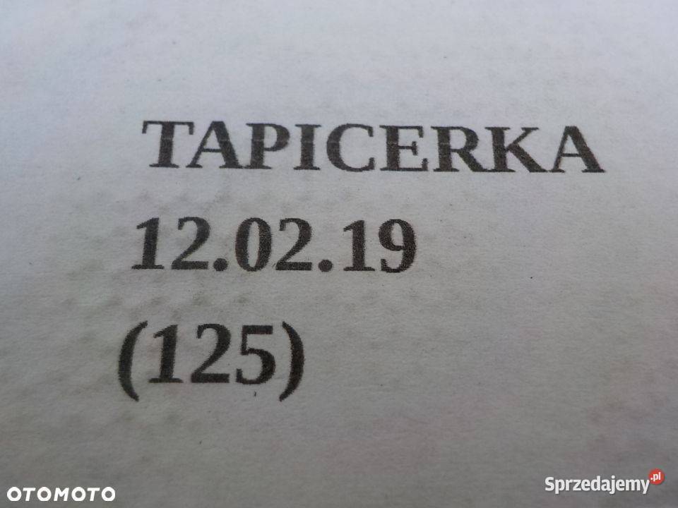 BOCZEK TAPICERKA DRZWI PRAWY LEWY PRZÓD NISSAN Wyposażenie wnętrza Nowy Tomyśl sprzedam