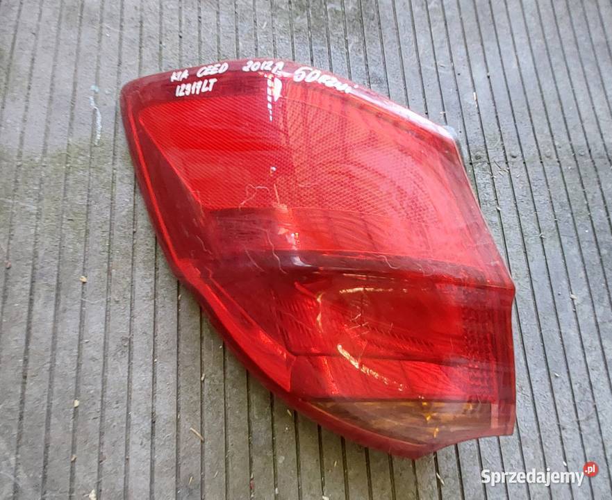 Kia ceed 5d 2012 lampa tył lewa oryginał lift Wrocław