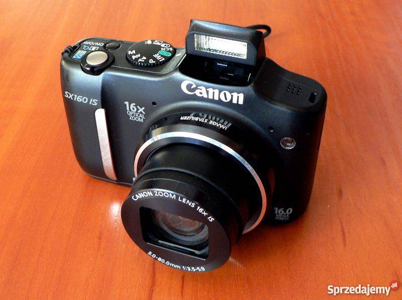 Aparat Canon sx160is 16MP zoom x16 KOMPLET 8GB Aparaty Olsztyn