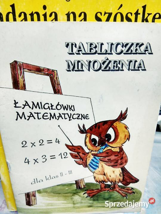 Tabliczka mnożenia edukacja wczesnoszkolna Warszawa