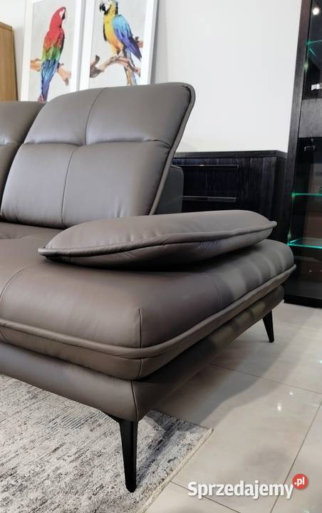 Narożnik COMO skóra naturalna Producent Meble śląskie Panki sprzedam