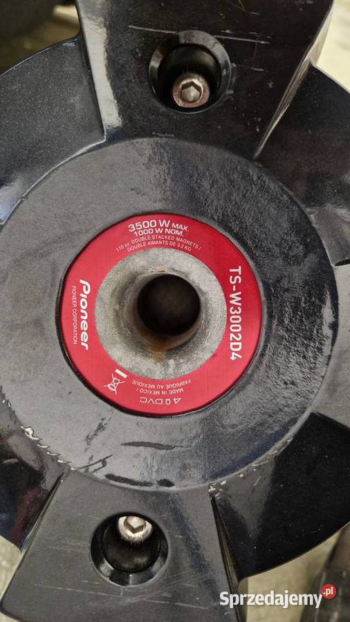 Subwoofer skrzynia basowa Pioneer TSW3002D4 małopolskie Radłów