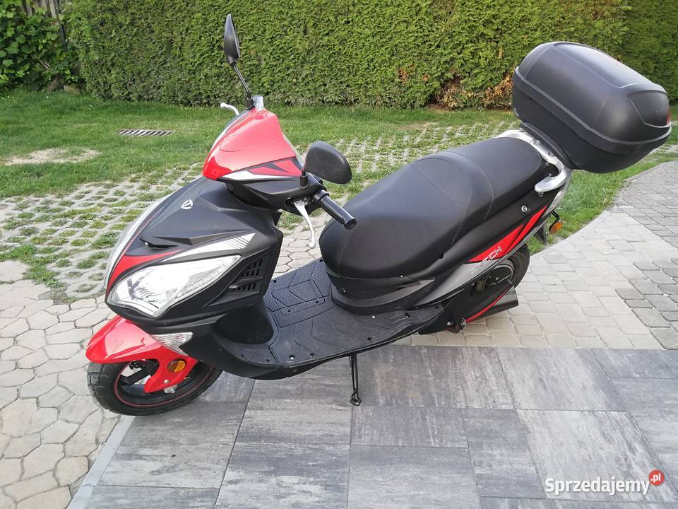 Skuter elektryczny Tailg z kufrem nieuszkodzony Wola Dalsza sprzedam