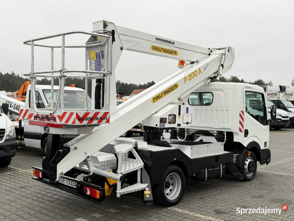 Nissan Cabstar Podnośnik Koszowy 20m Palfinger Widełki