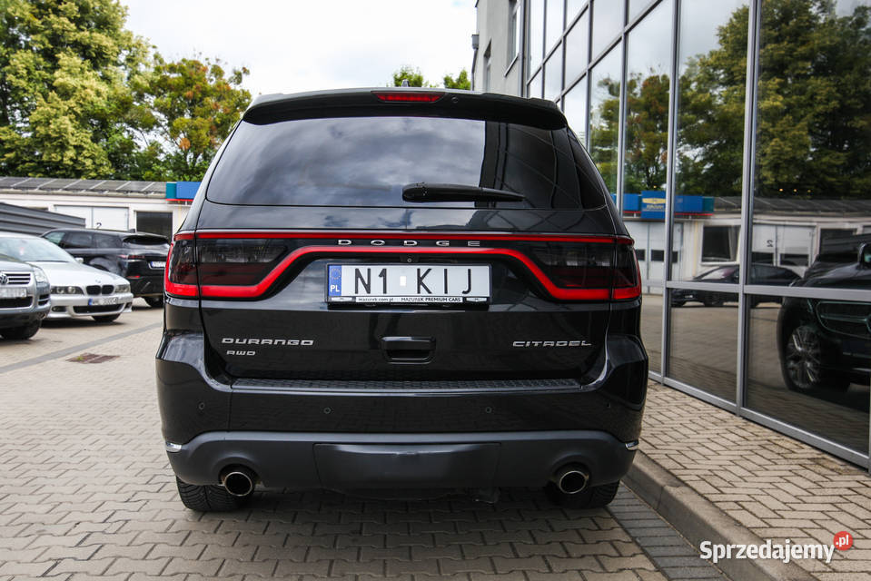 Dodge Durango 57 HEMI Citadel Rok produkcji 2015 Durango sprzedam