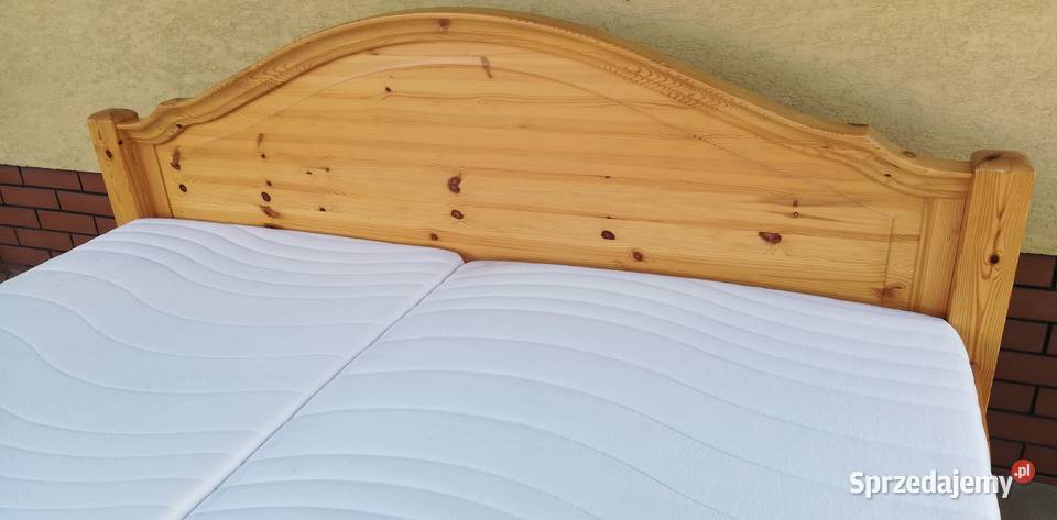Łóżko drewniane 180x 200 łoże sypialnia stelaż