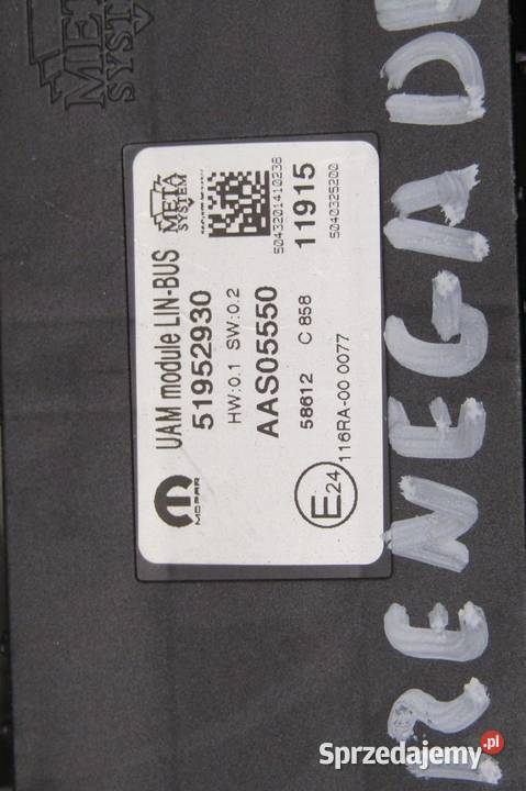 LAMPKA OŚWIETLENIE WNĘTRZA KABINY JEEP RENEGADE