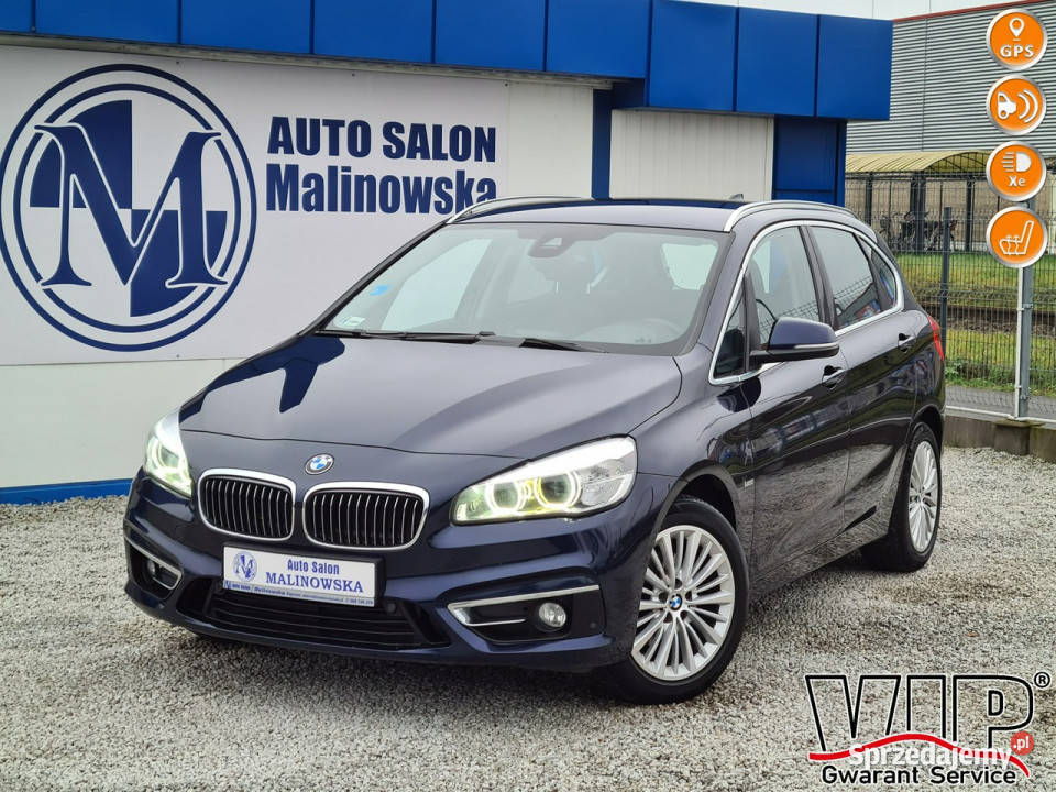 BMW 218 Salon Navi Skóra Grzane Fotele Xenon automatyczna Wągrowiec